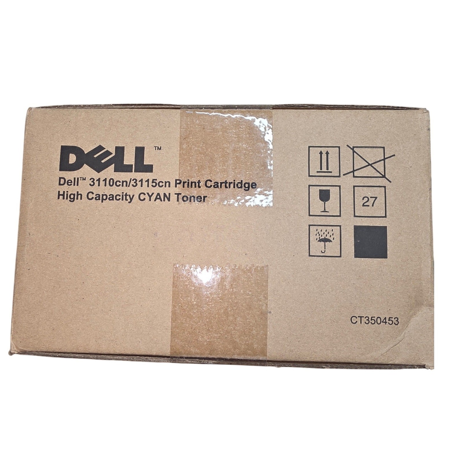 Genuine Dell 3110cn 3115cn High Capacity Cyan Toner  PF029 New Sealed OEM