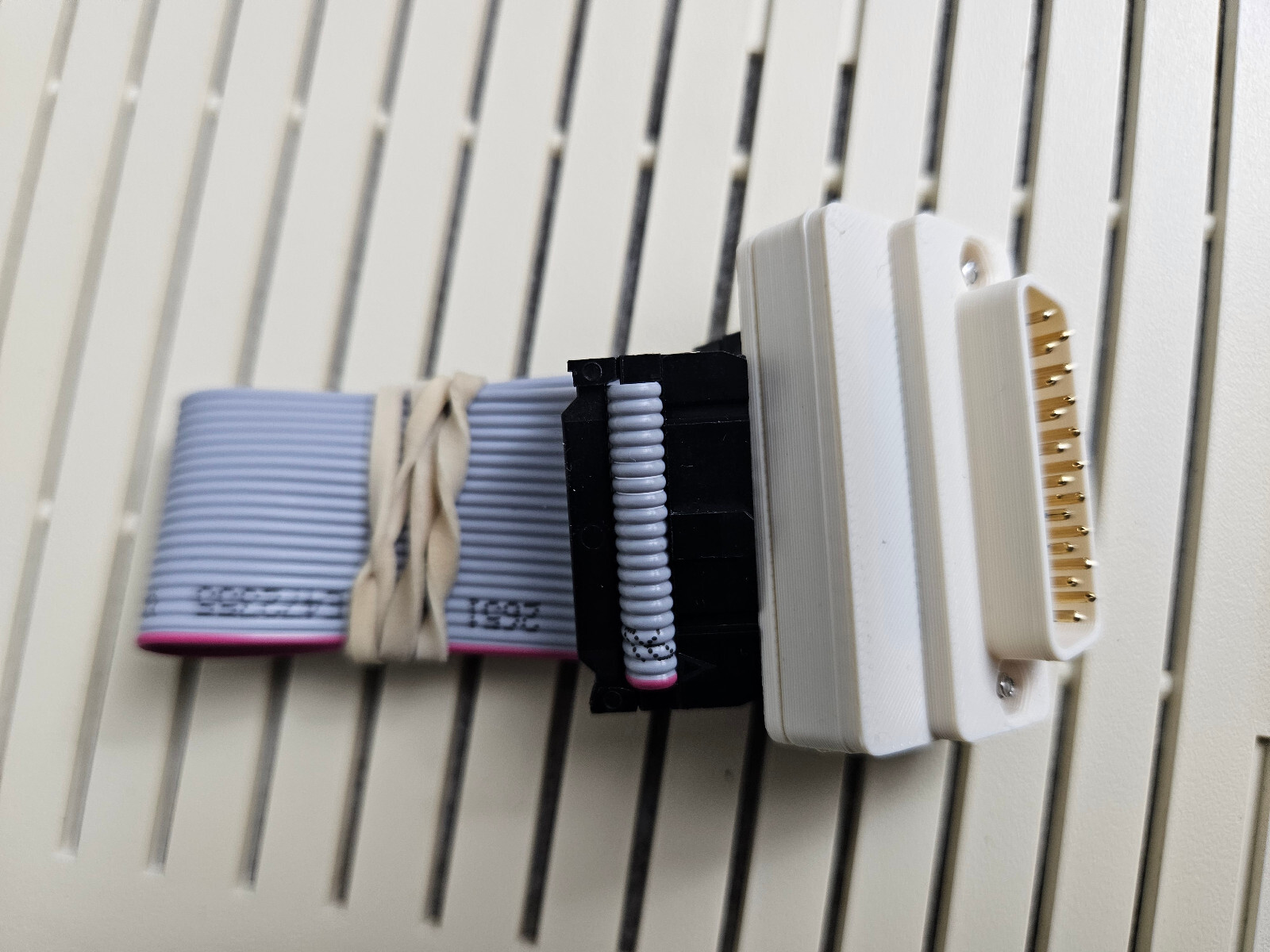 Apple II DB 20 to DB 19 Adaptor and lead for the Fujinet