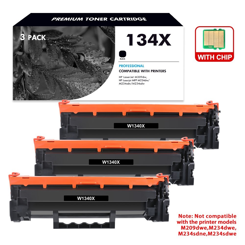 134X W1340X High Yield Black Toner Cartridge for HP 134 Laserjet M209 MFP M234dw