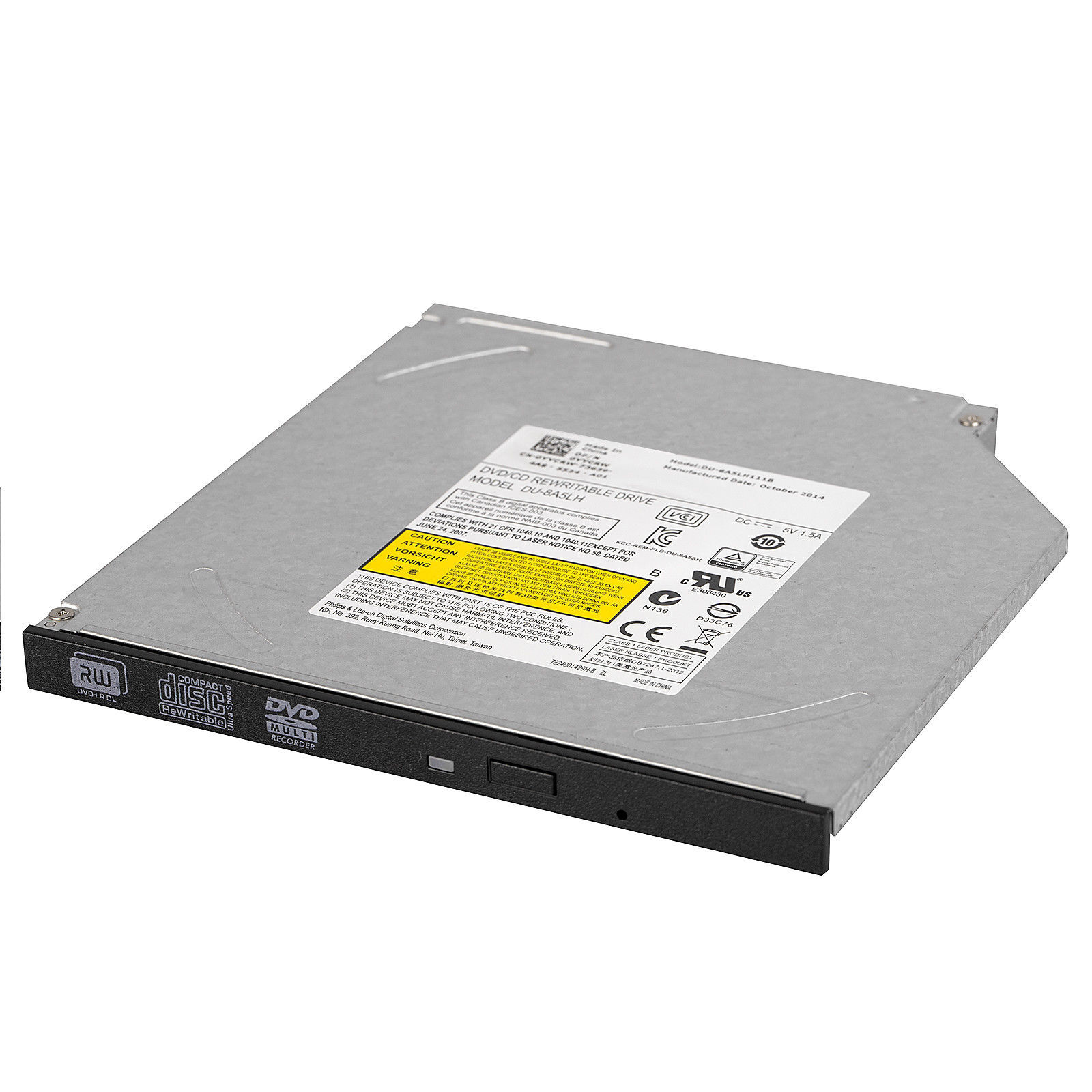 Internal 9.5mm DVD CD RW Burner Laptop PC SATA Optical Drive Replacement Upgrade