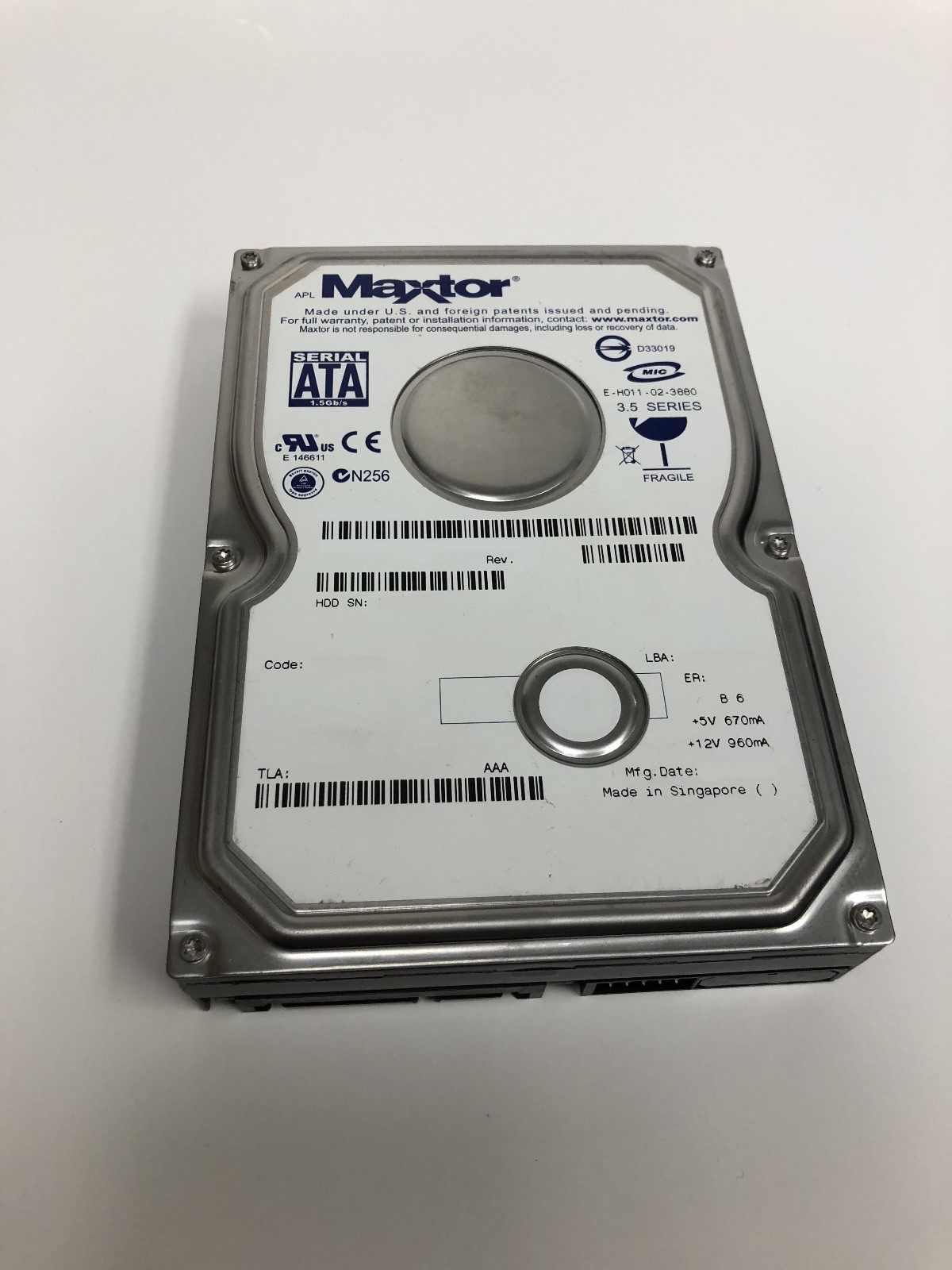 Maxtor DiamondMax10 250GB 490234752