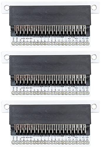 3 Pack Breakout Micro:bit w/ Headers - Allows Connection to I2C and SPI Buses