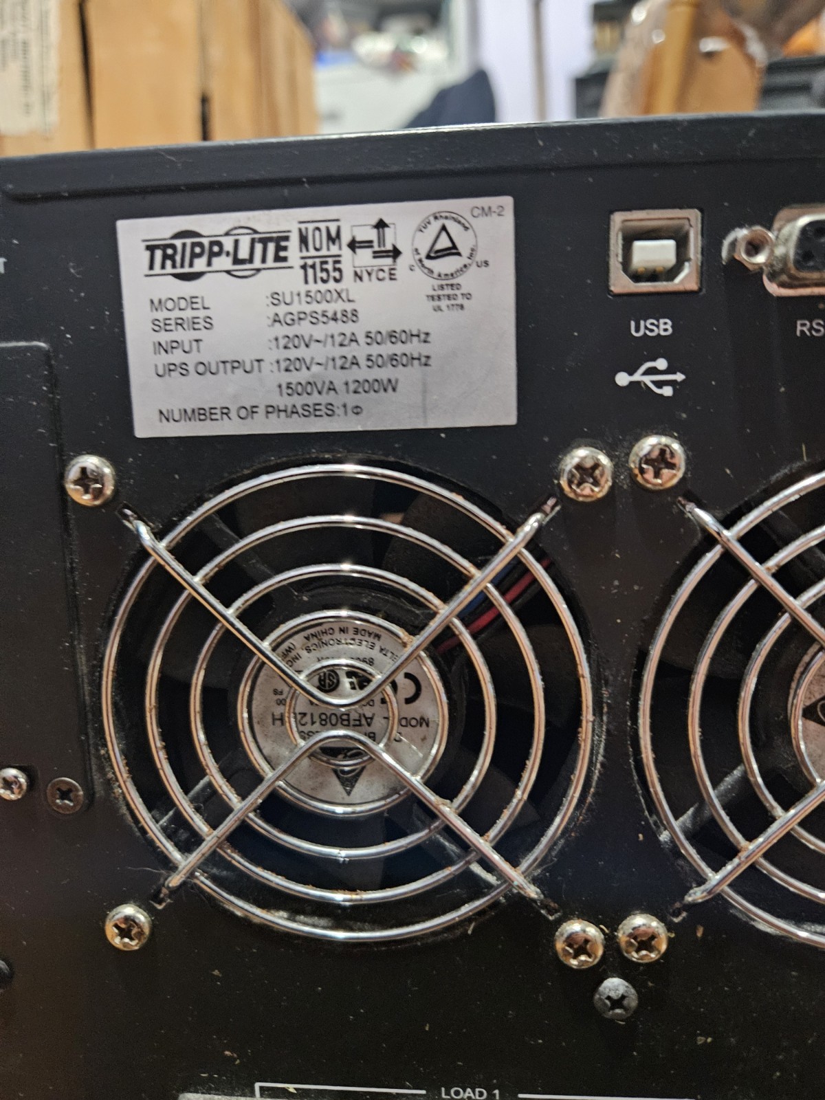 For Parts Or Repair Tripp Lite SU1500XL Battery UPS System Power Supply