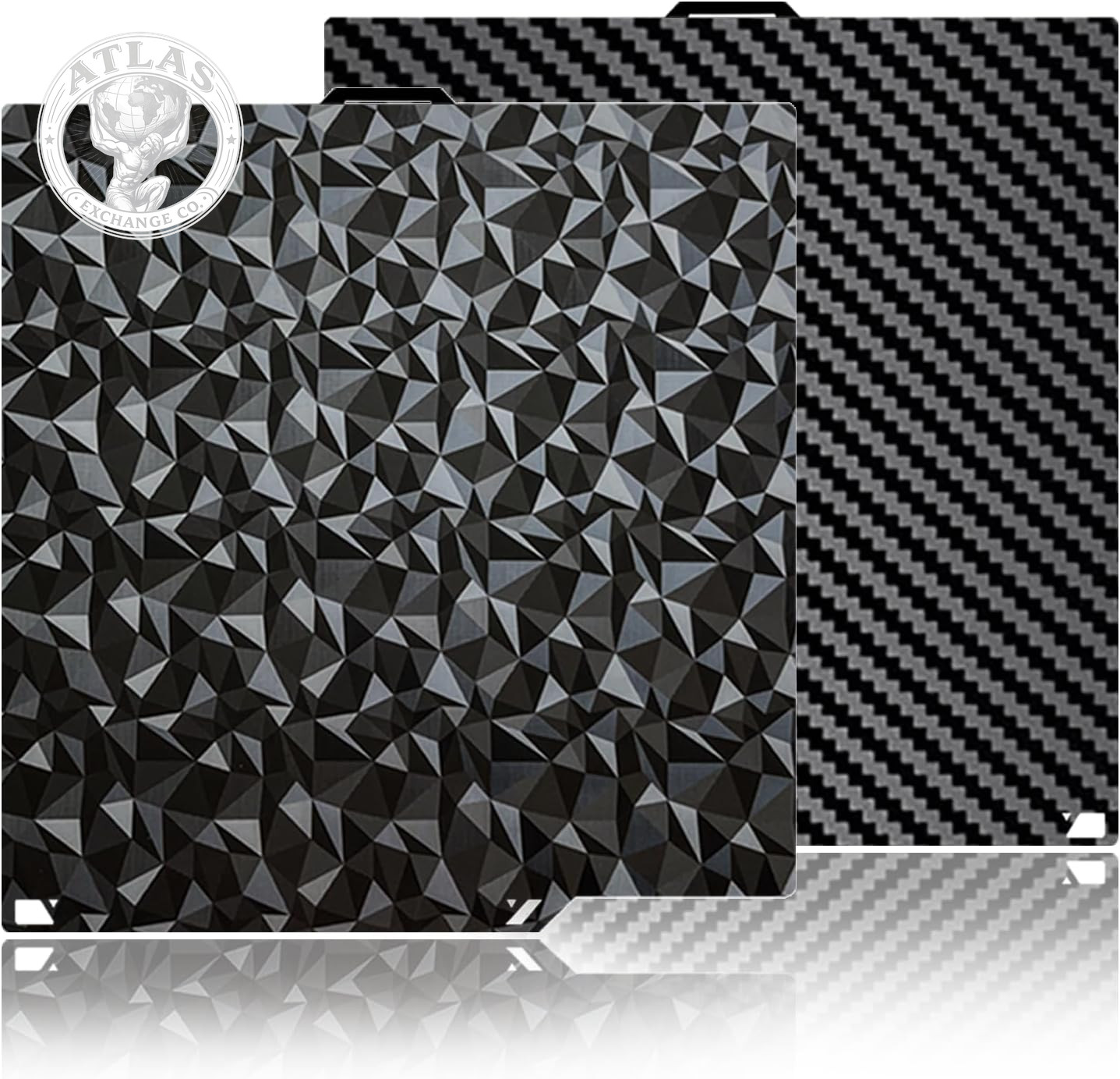 Diamond+Carbon Plate for ELEGOO Centauri Carbon Build Plate 260X271Mm, Dual-Side