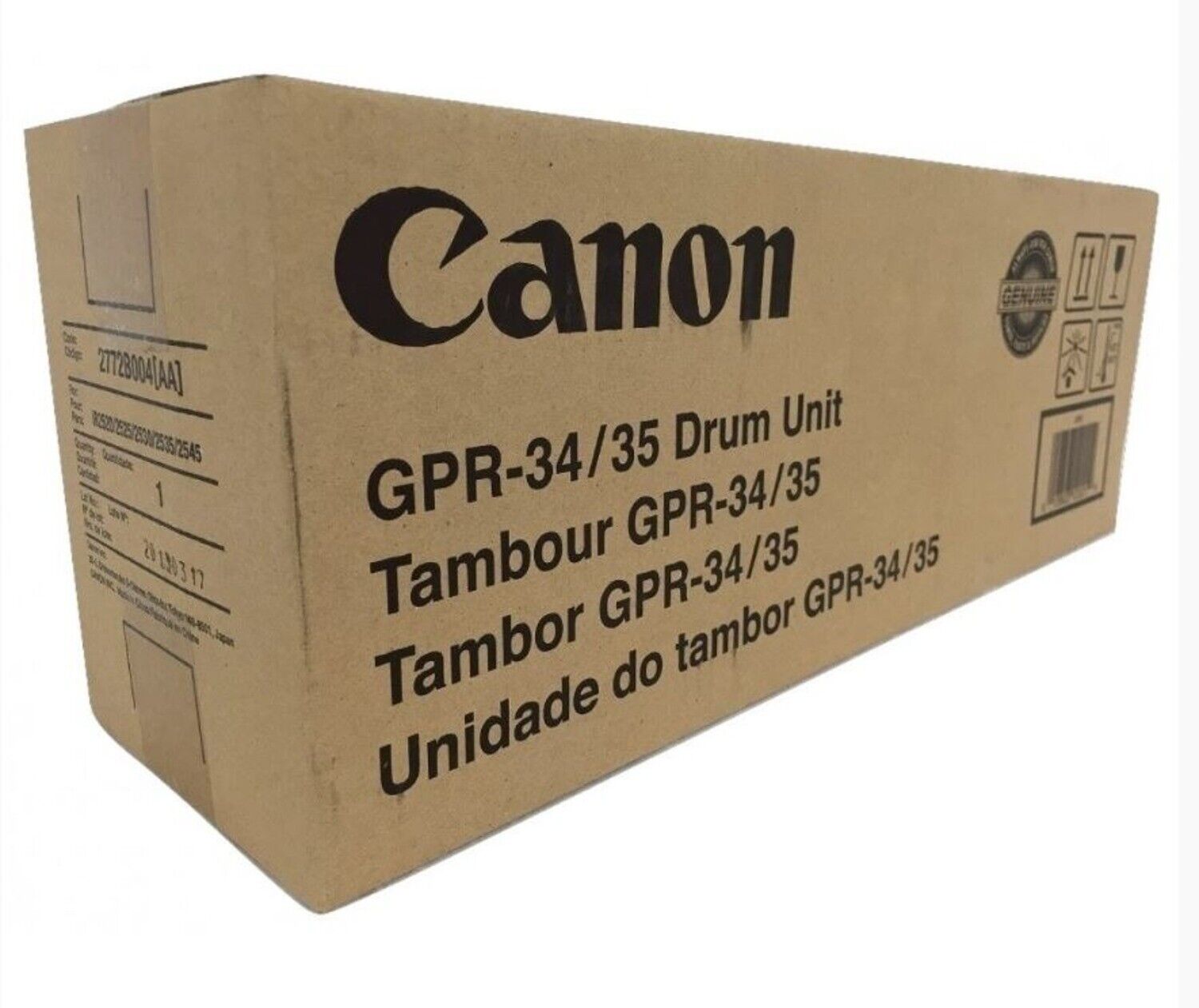 Genuine Canon 2772B004 Black Drum Unit