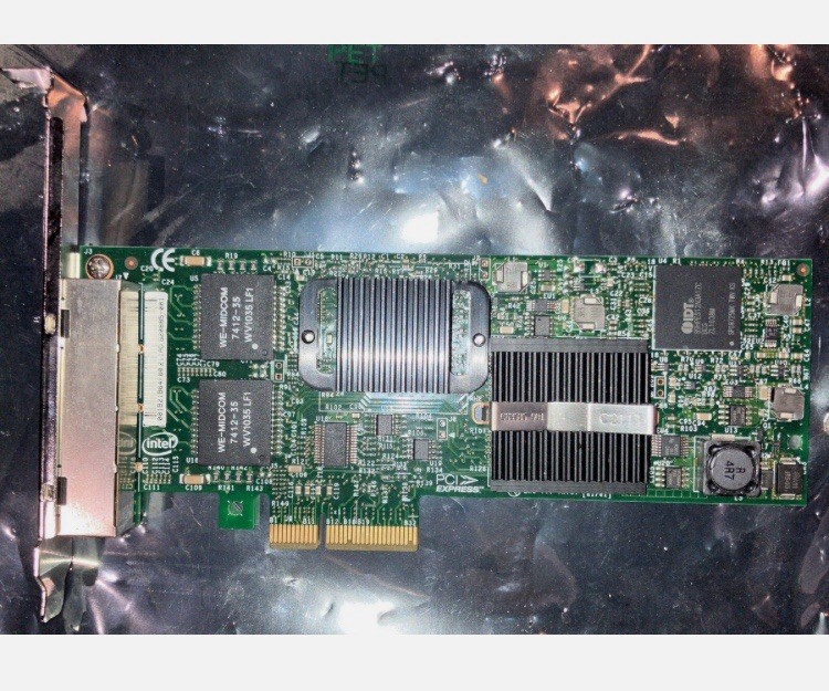 DELL PRO/1000 ET PCIE Quad Port Server Adapter 0CWKPJ TESTED
