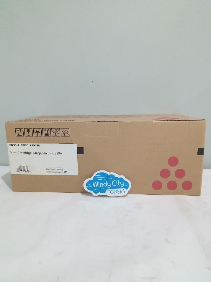 Ricoh 406346 SPC310 Magenta All-in-One Print Cartridge - Standard Yield