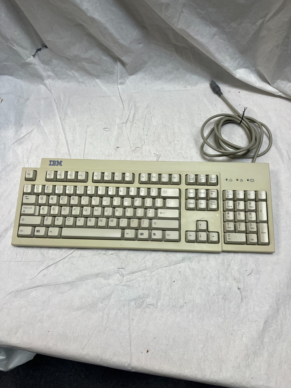 Vintage IBM KB-7953 PS/2 Wired Keyboard - 28L1856  Tested