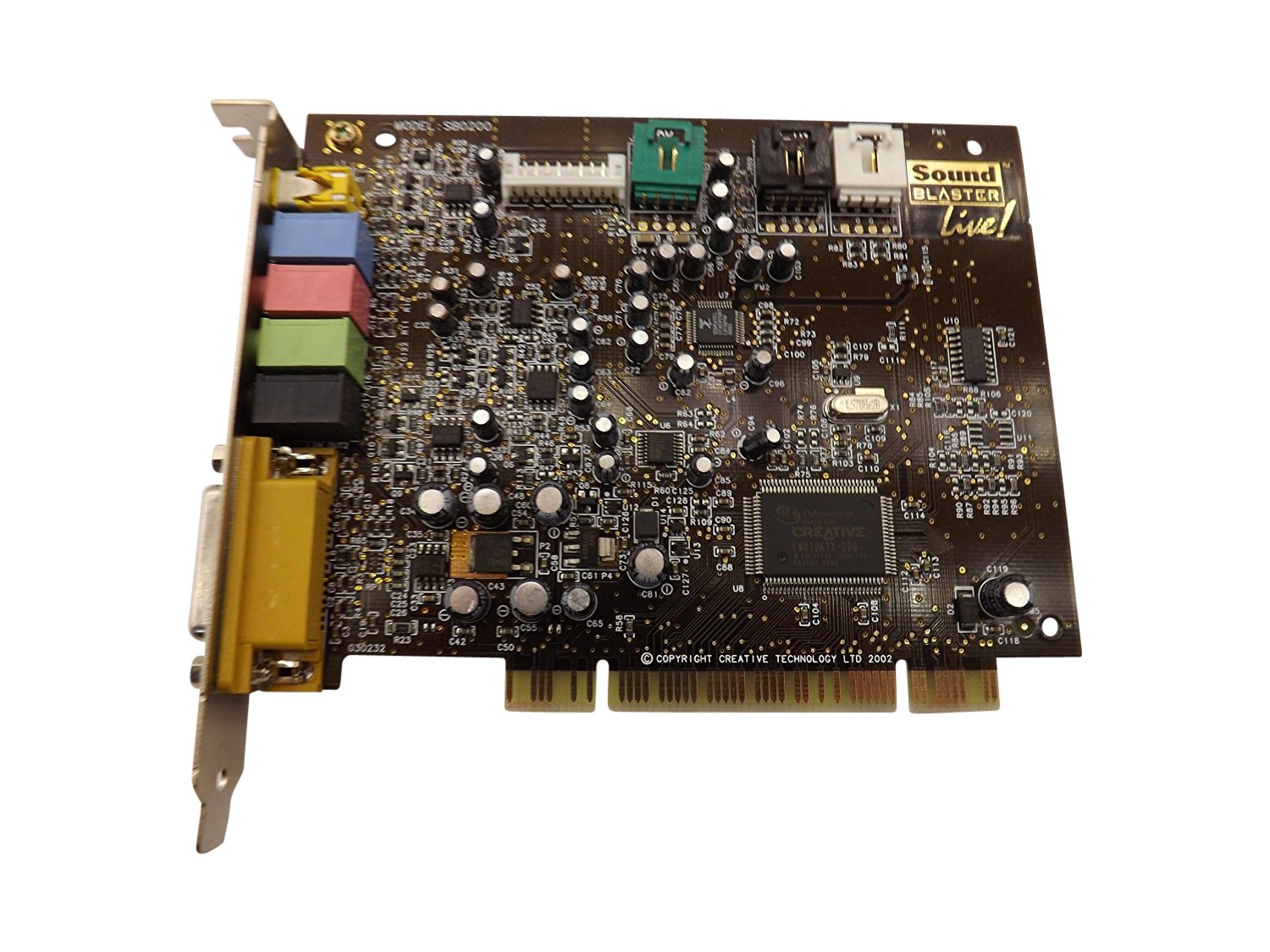 Creative Labs Sb0200 Sound Blaster Live Sb0200 OEM Replacement - Card only read