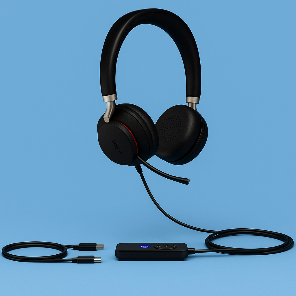 Yealink UH38 Dual Teams USB Headset Premium Noise-Canceling Mic Wired Headphone