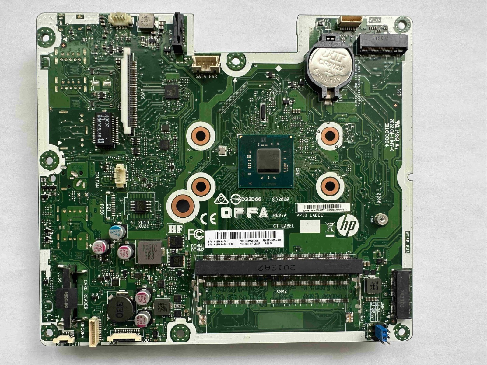 NEW HP 21-B 200G8 Intel Celeron J4025 Motherboard M15563-001 M14525-001