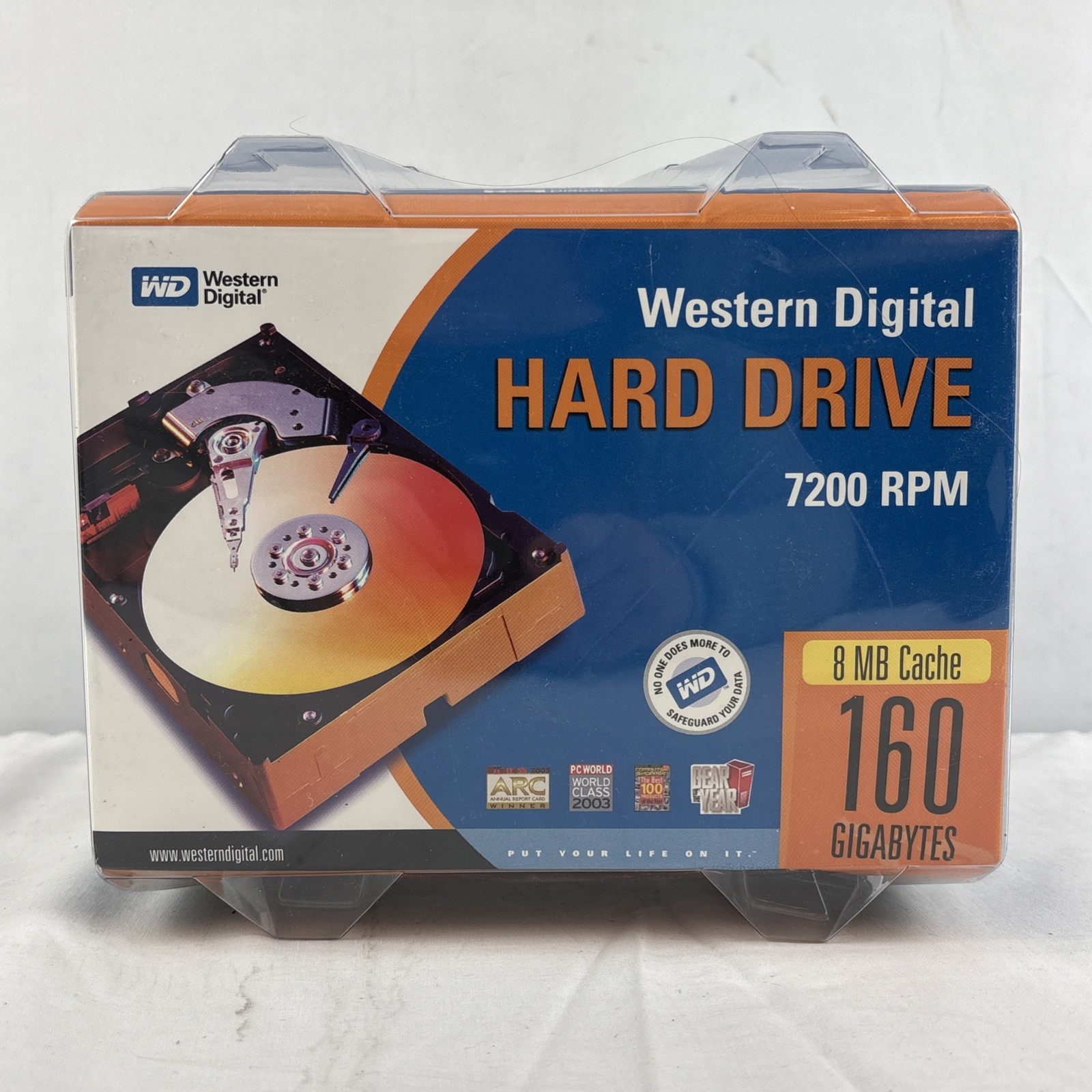 Western Digital Hard Drive 7200 RPM 8 MB Cache 160 Gigabytes NEW SEALED