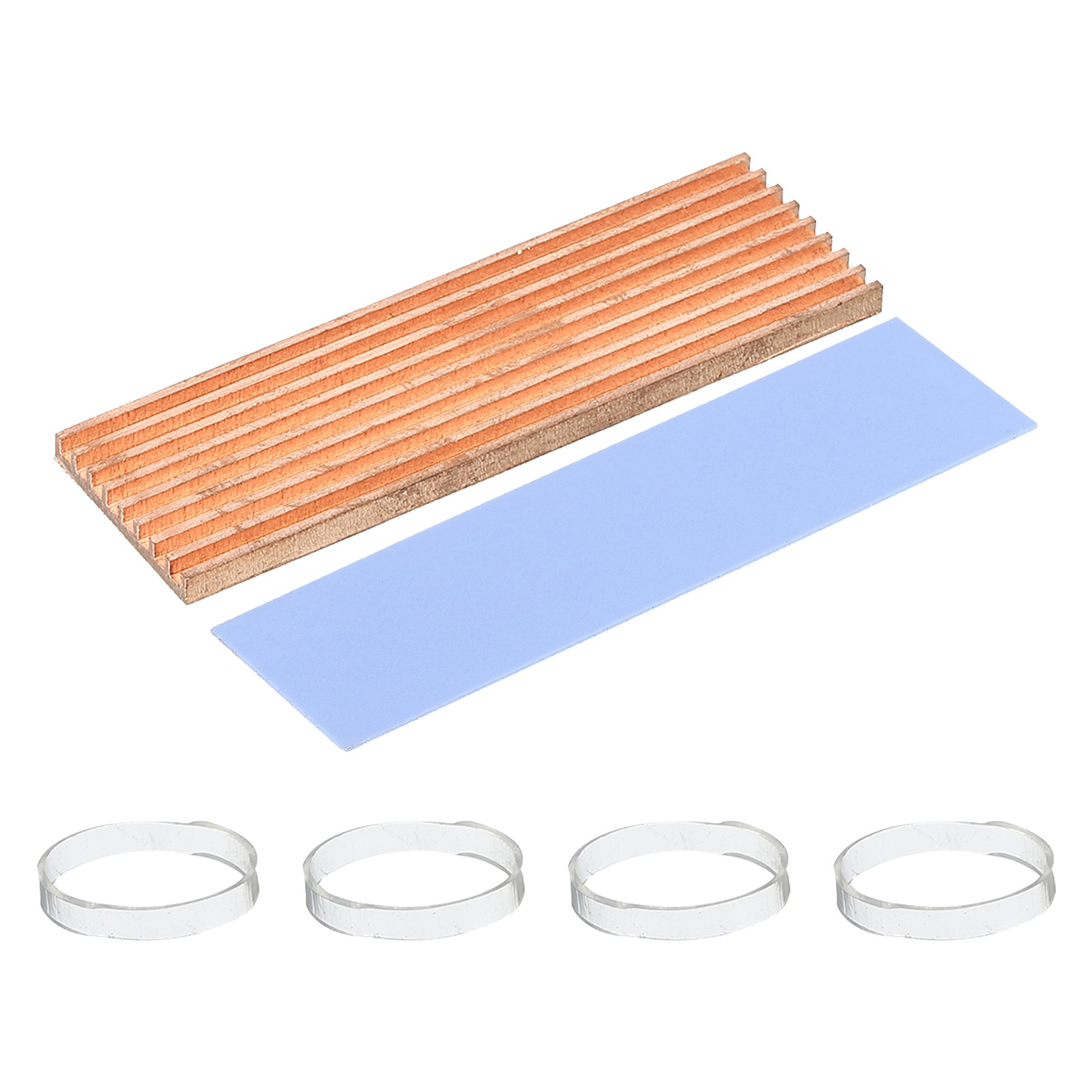 M.2 Heatsink Kit Pure Copper 70x21x3mm for M.2 2280 SSD Laptop