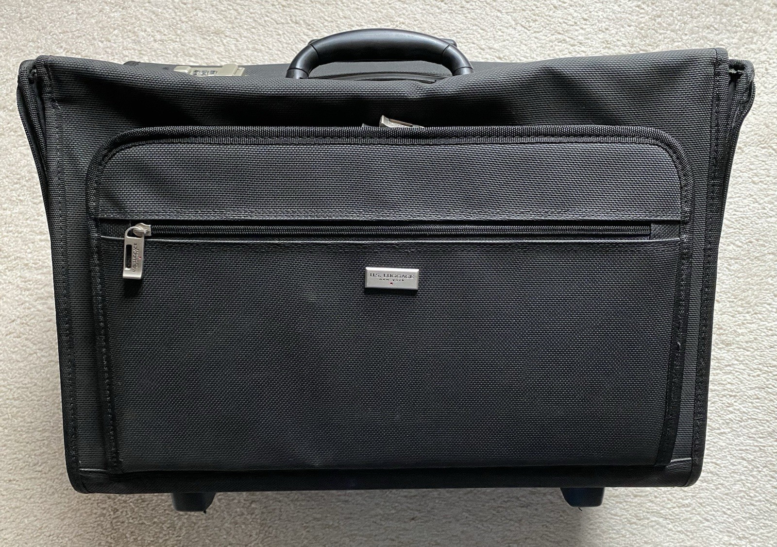 U.S. LUGGAGE NEW YORK MULTI-COMPARTMENT LAPTOP CARRIER FILE ORGANIZER BRIEFCASE