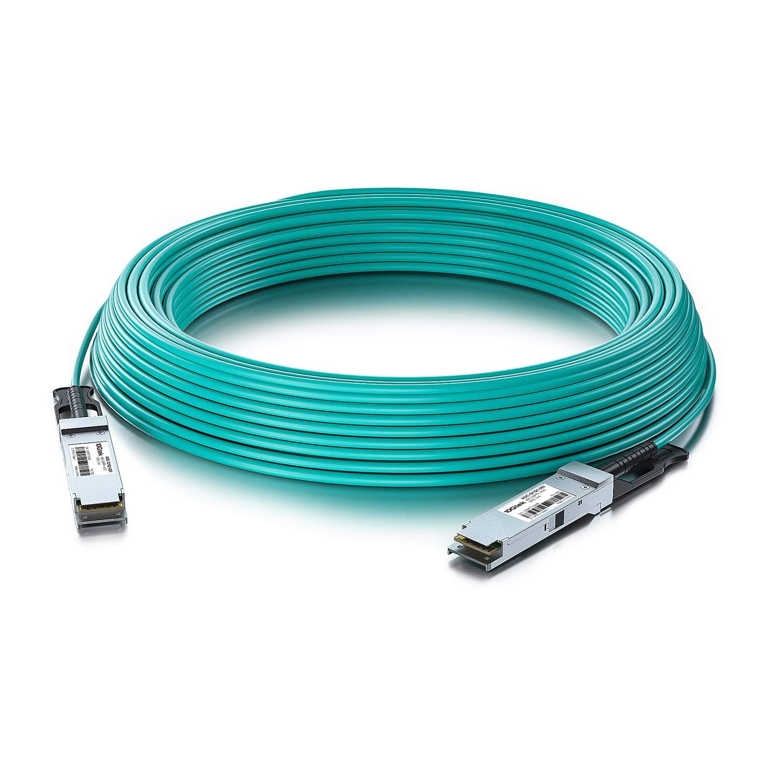 10Gtek 40G QSFP+ AOC Cable - 40GBASE Ethernet Active Optical Cable