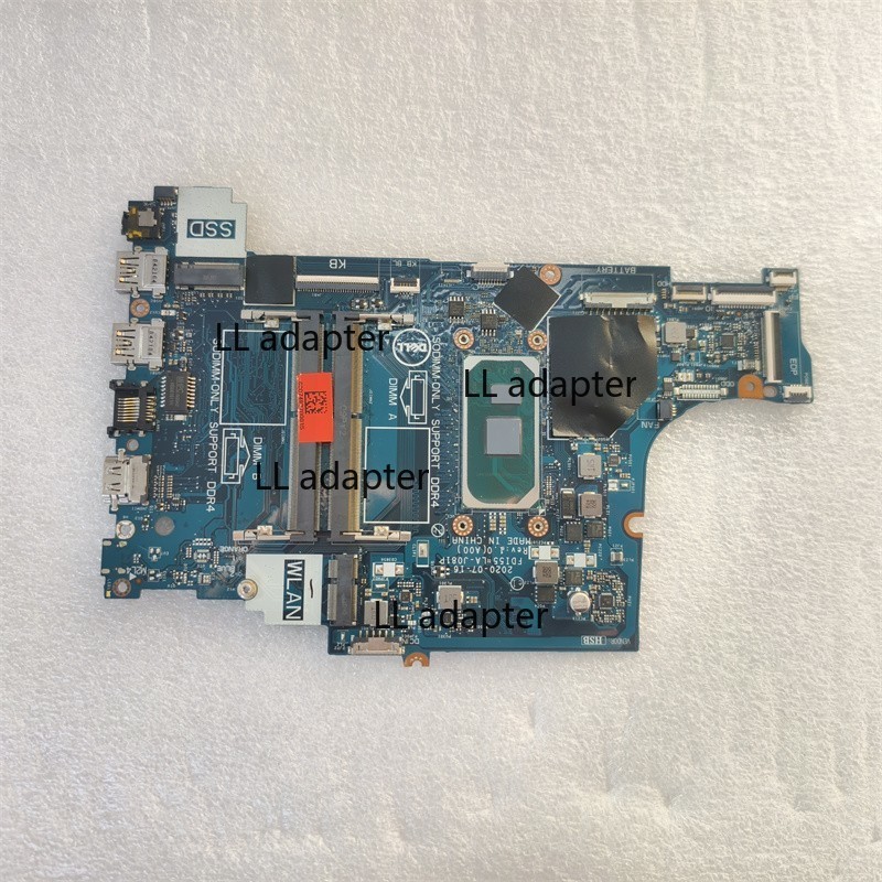 0790WT For Dell Inspiron 5493 5593 3493 3793 Motherboard LA-J081P i3-1005G1
