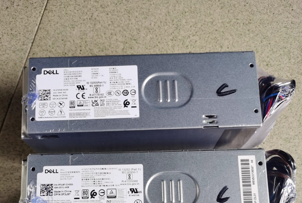For Dell 3000 3910 5000 7000 180W Power Supply H180EBS-00 F3J97 NC77H T685J