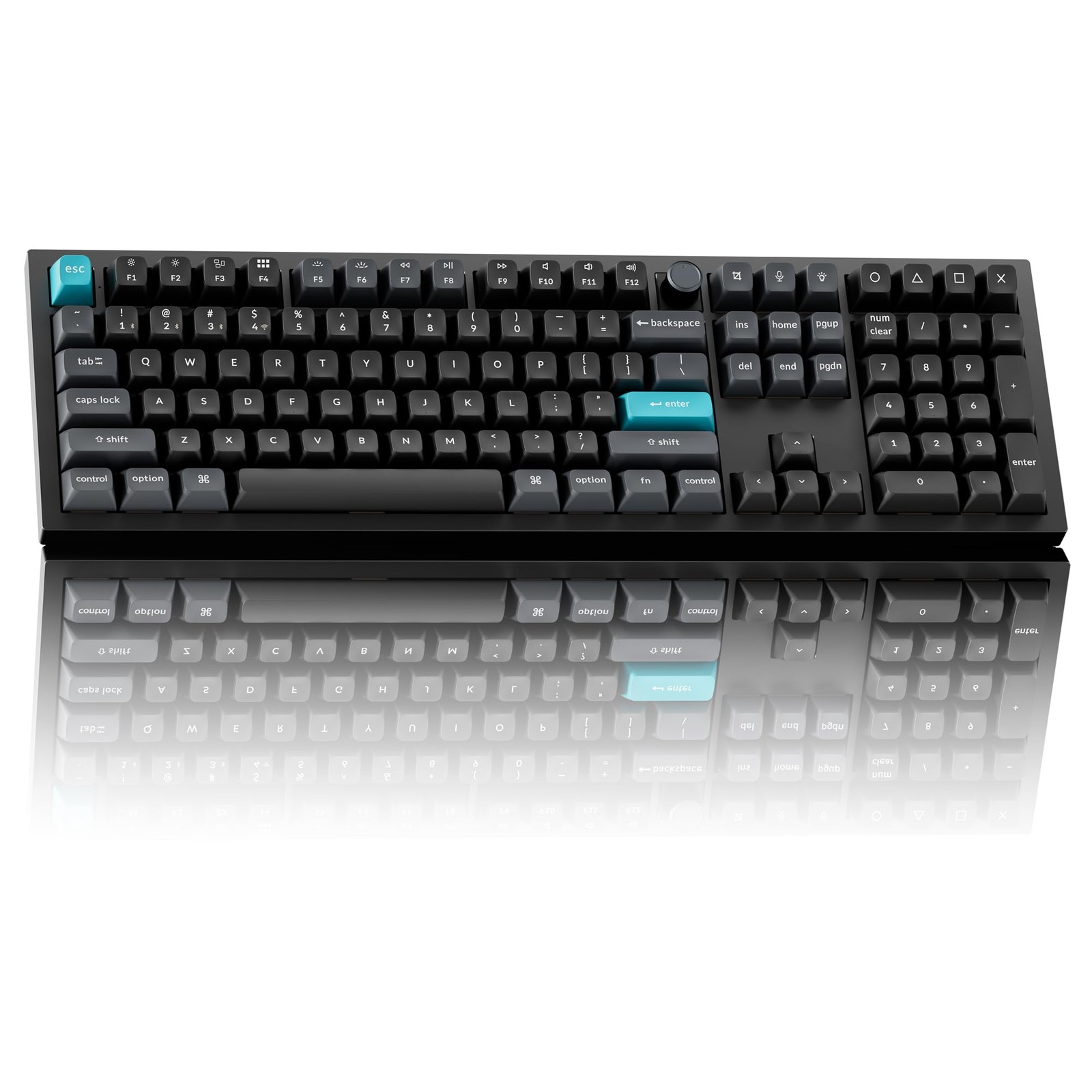 Keychron Q6 Ultra 8K Full Size Wireless Mechanical Keyboard RGB Hot-Swap Black