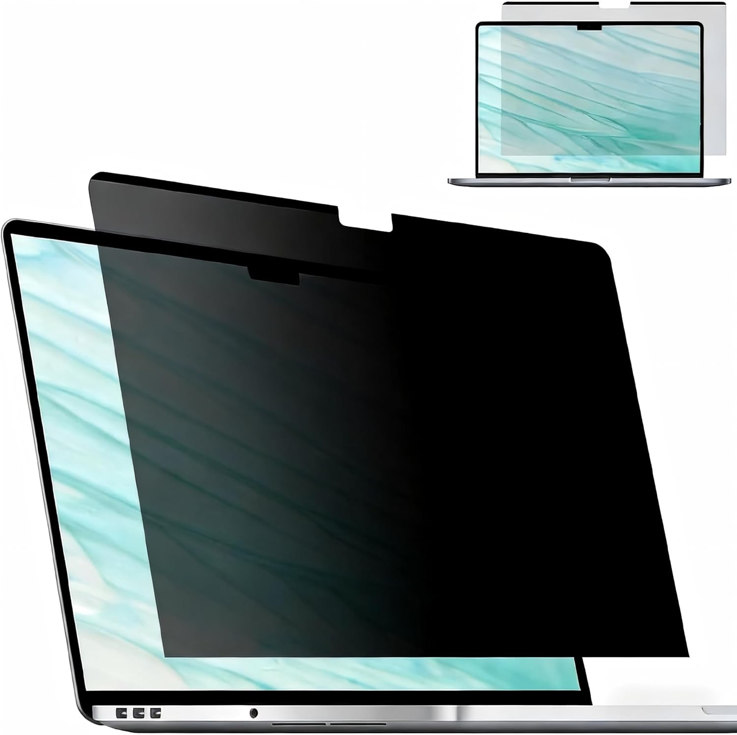 Magnetic Removable Privacy Screen for MacBook Air 13.6 Inch (2022-2026) Anti-Spy