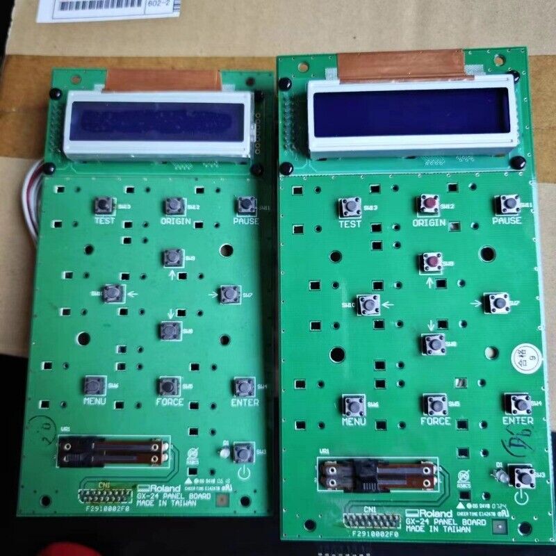 1pc Original Used Roland GX-24 Assy Panel Board W/LCD - W022805617