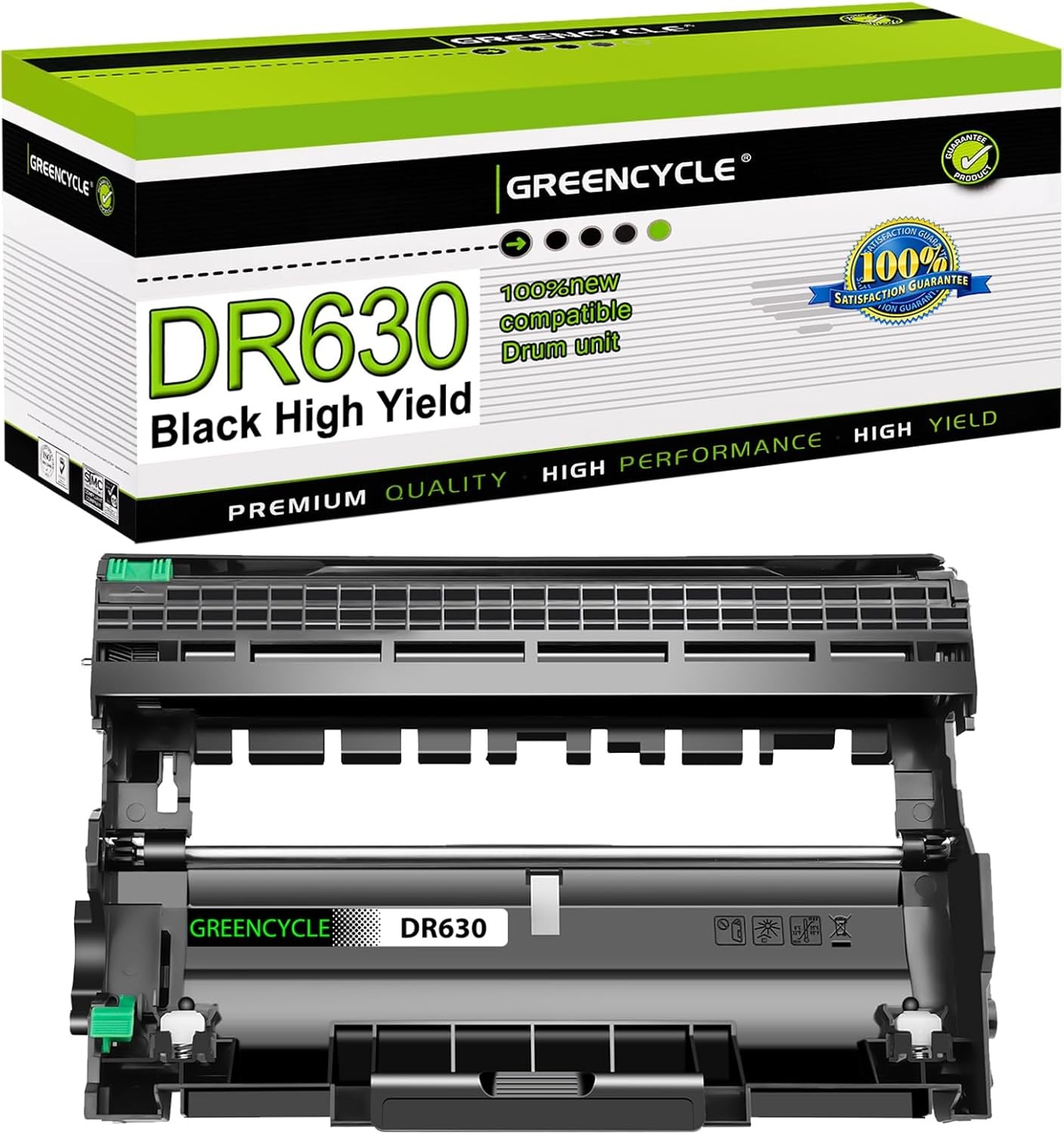 1 Pack DR630 Drum Unit For Brother MFC-L2700DW DCP-L2520DW HL-L2360DW HL-L2340DW