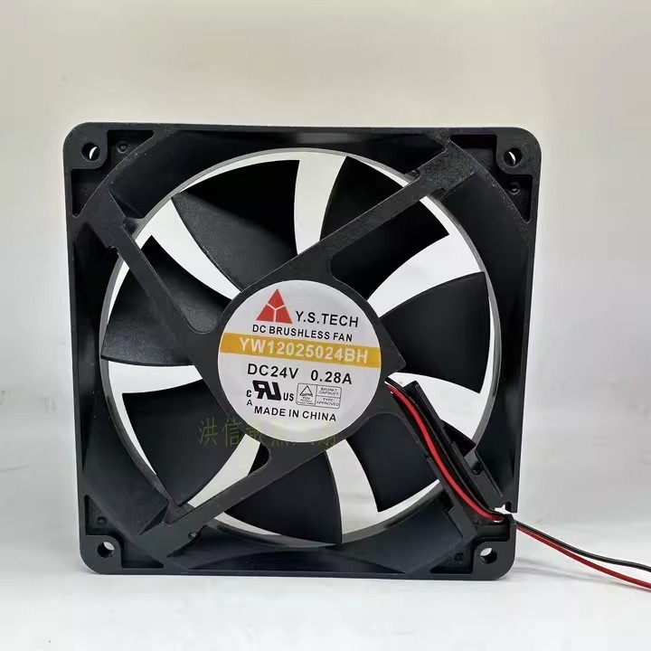 1PCS YW12025024BH DC24V 0.28A 12025 120*25MM Inverter Cooling Fan