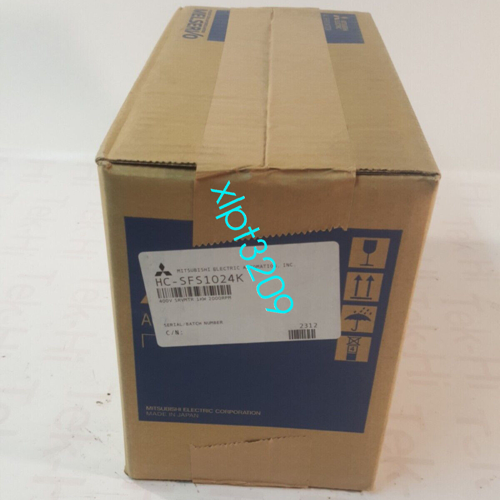 HC-SFS1024K   New AC SERVO MOTOR Mitsubishi FedEx or DHL