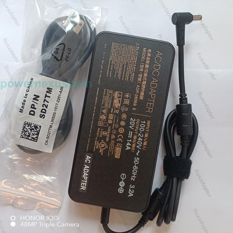 OEM 280W AC Adapter Charger ASUS TUF Gaming A16 FA617 FA617NT/XT FA607 FA607PV/I