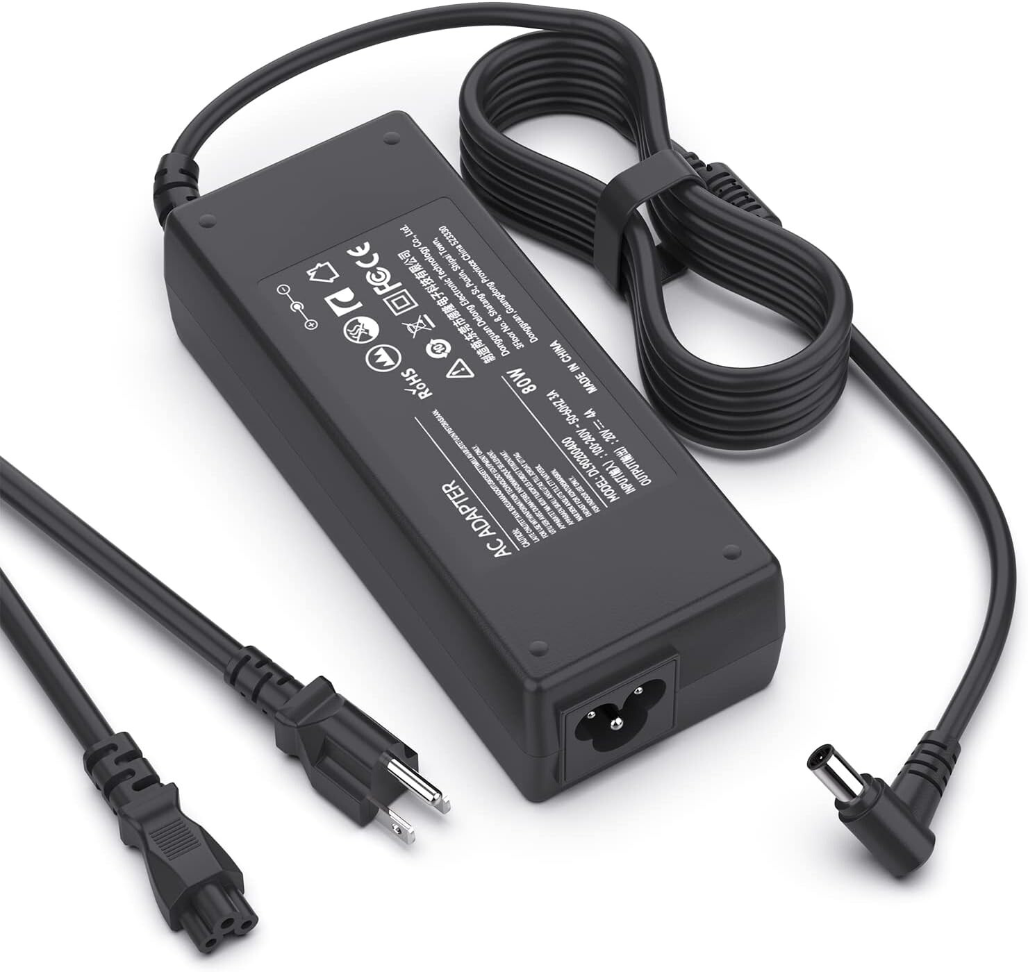 19V Power Supply Cord for Samsung Monitor TV 32" UN32J4000 UN32J5205 UN32J5003