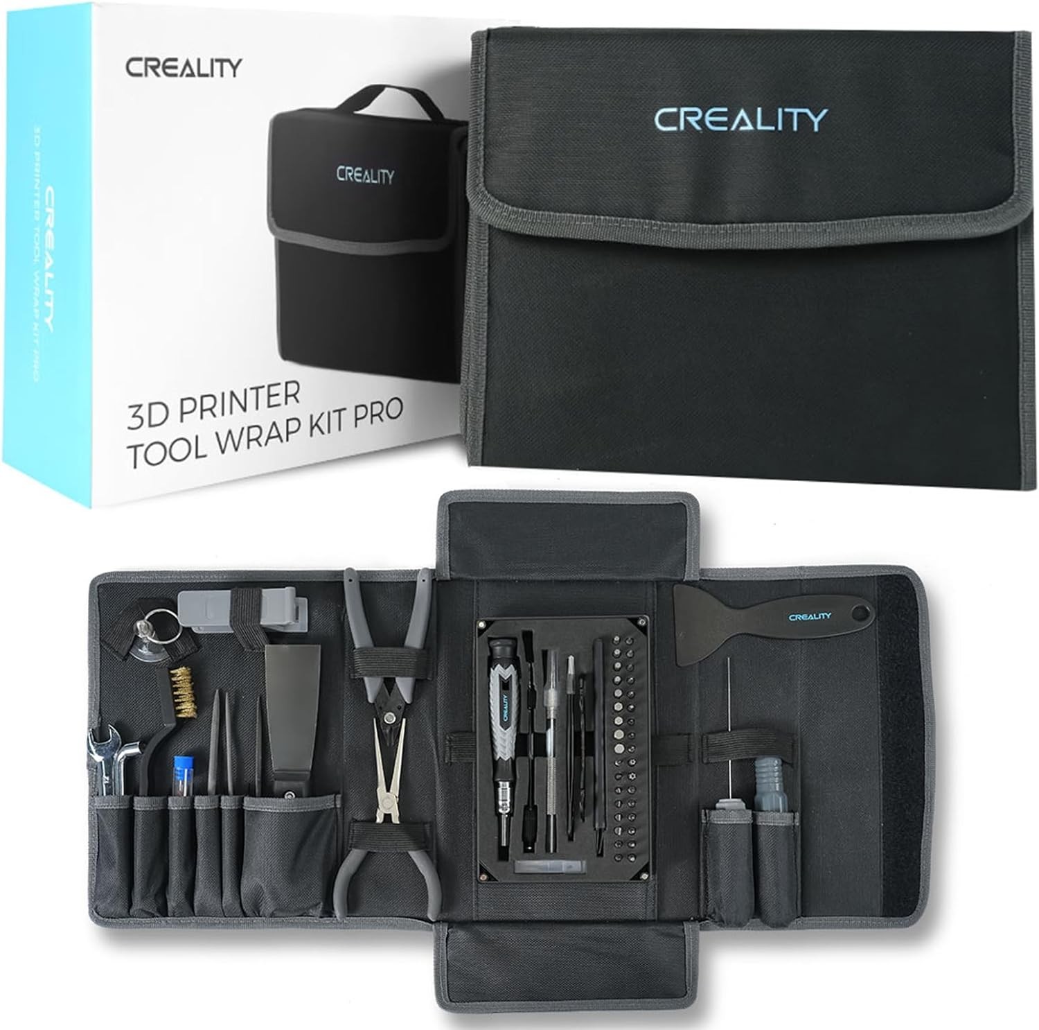 Kit de Herramientas para Impresora 3D Creality, 74 Pzas, FDM