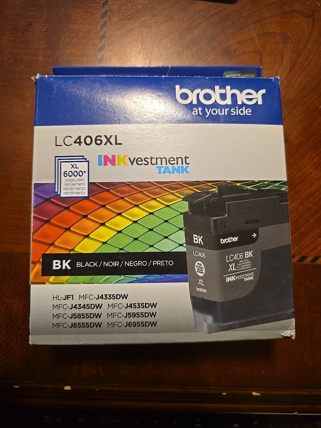 OEM Brother LC 406XL Blk HL-JF1 MFC-J4335DW MFC-J4535DW  MFC-5855DW MFC-J5955DW