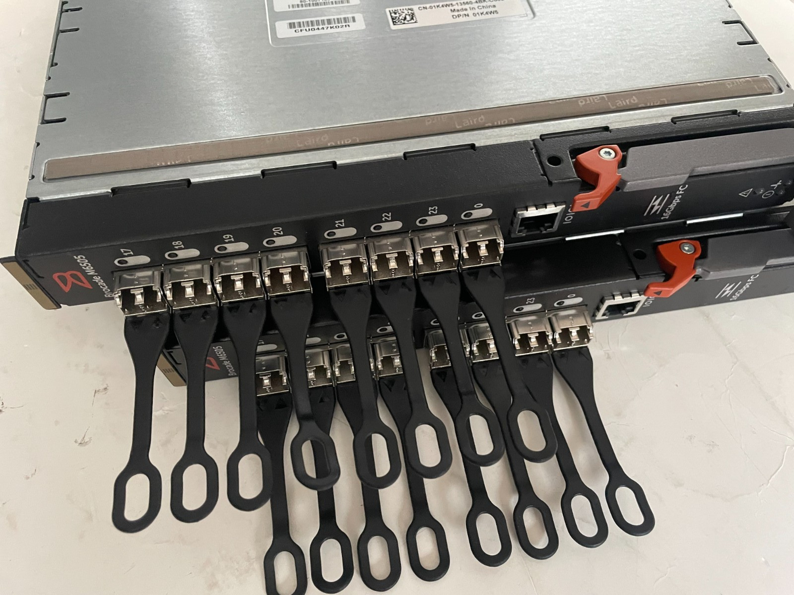 Dell Brocade M6505 12-24 Port Fc16 Blade Switch 00K3M PowerEdge M1000e 