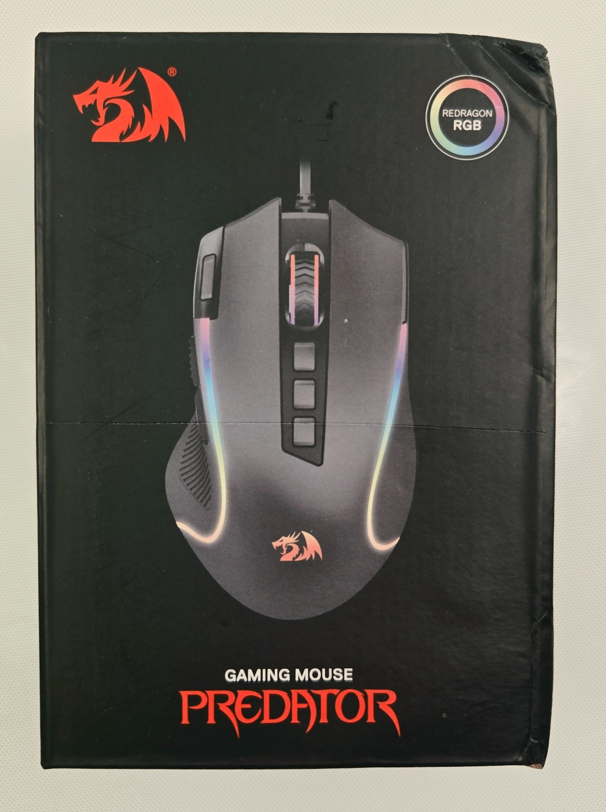 Red Dragon M612 Predator Gaming Mouse 8000 DPI WIRED NEW