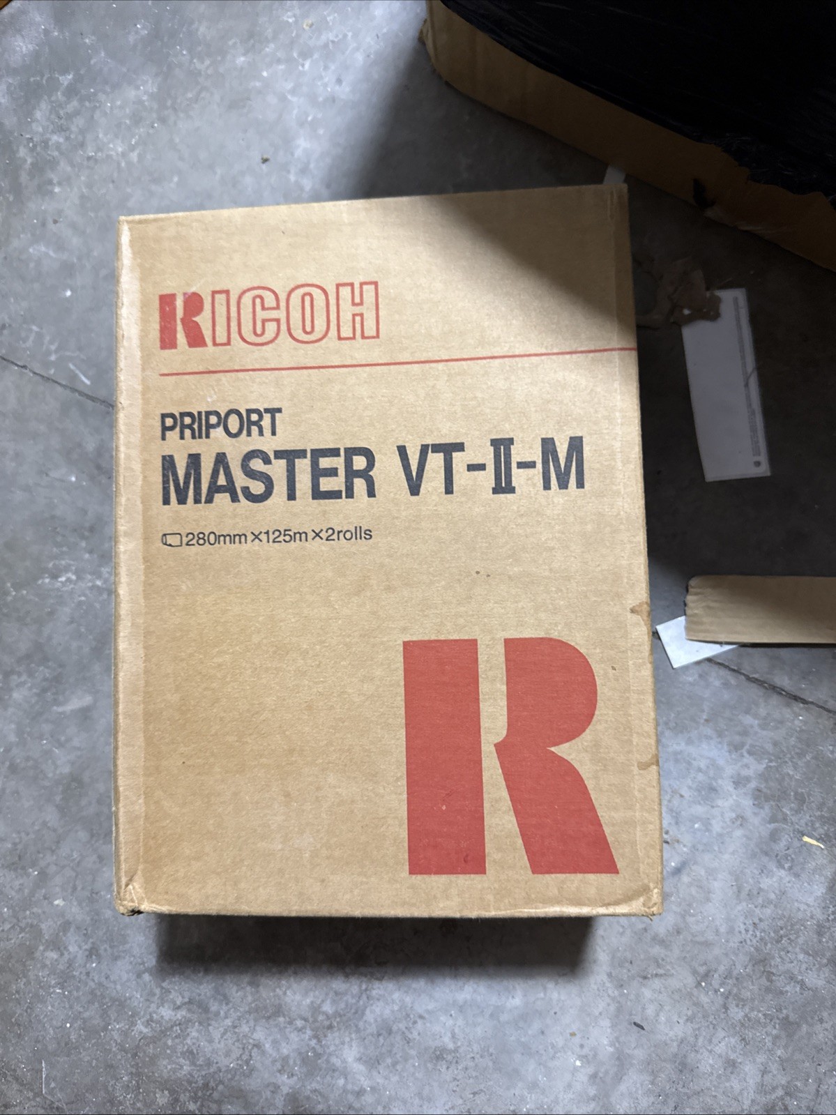 Ricoh Priport Master VT-II-M  2 Rolls NEW