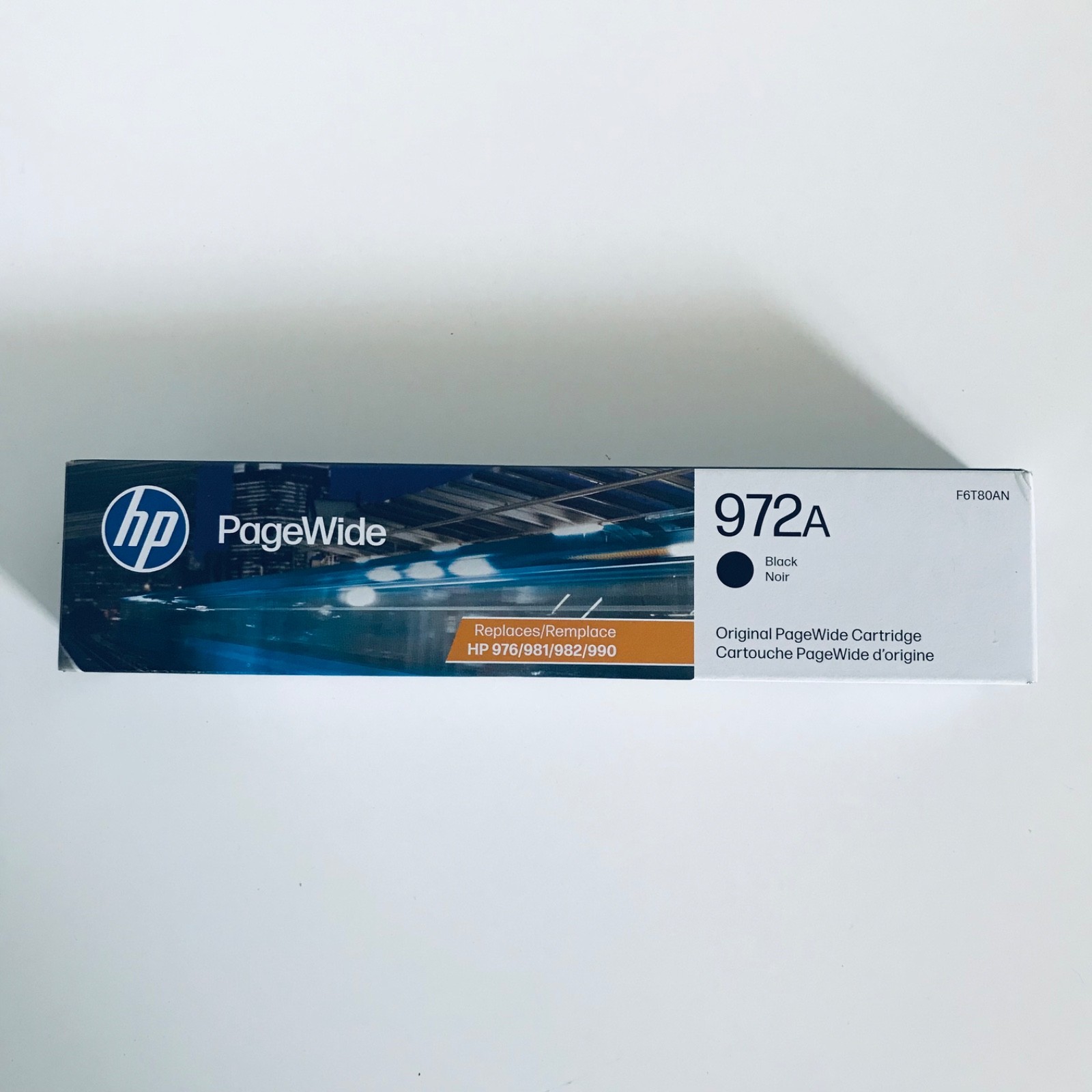 2029 HP 972A Black Genuine OEM PageWide Ink Cartridge F6T80AN Pro 377/452
