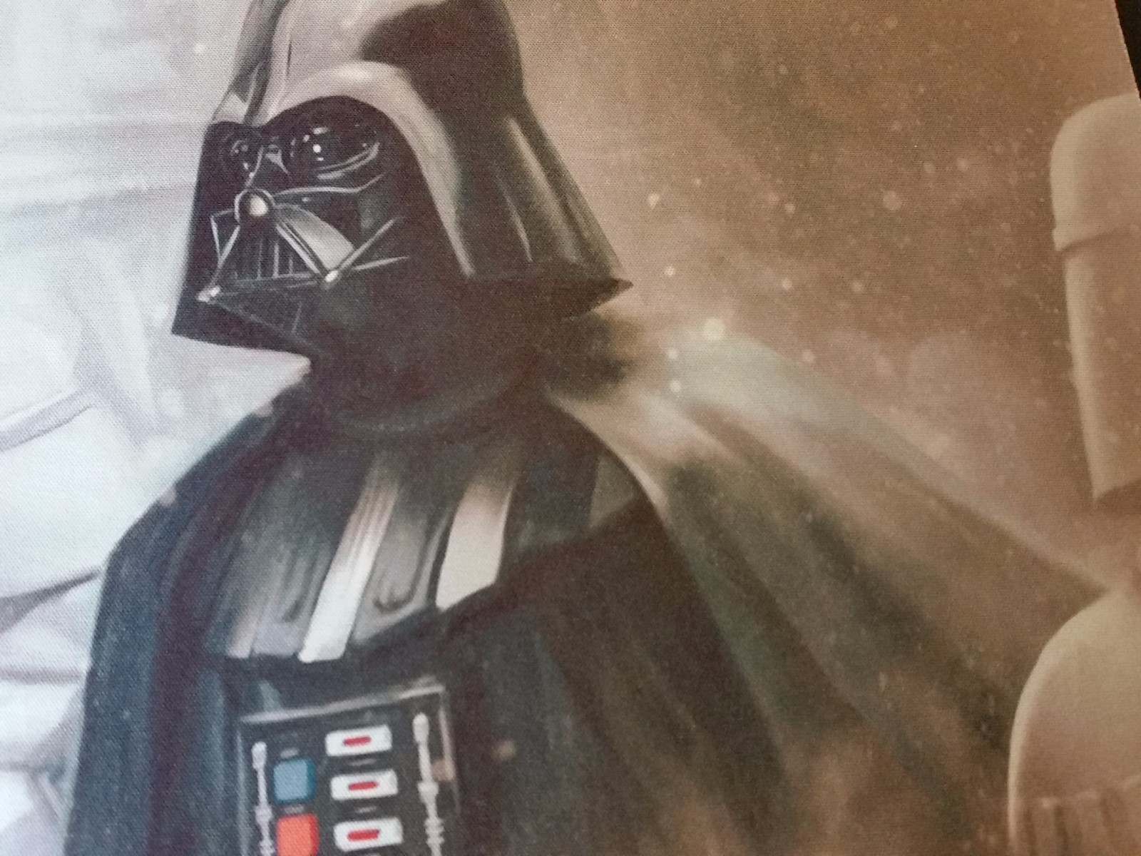 Star Wars DARTH VADER WALK Anti slip  COMPUTER MOUSE PAD 9 X 7inch Rogue One