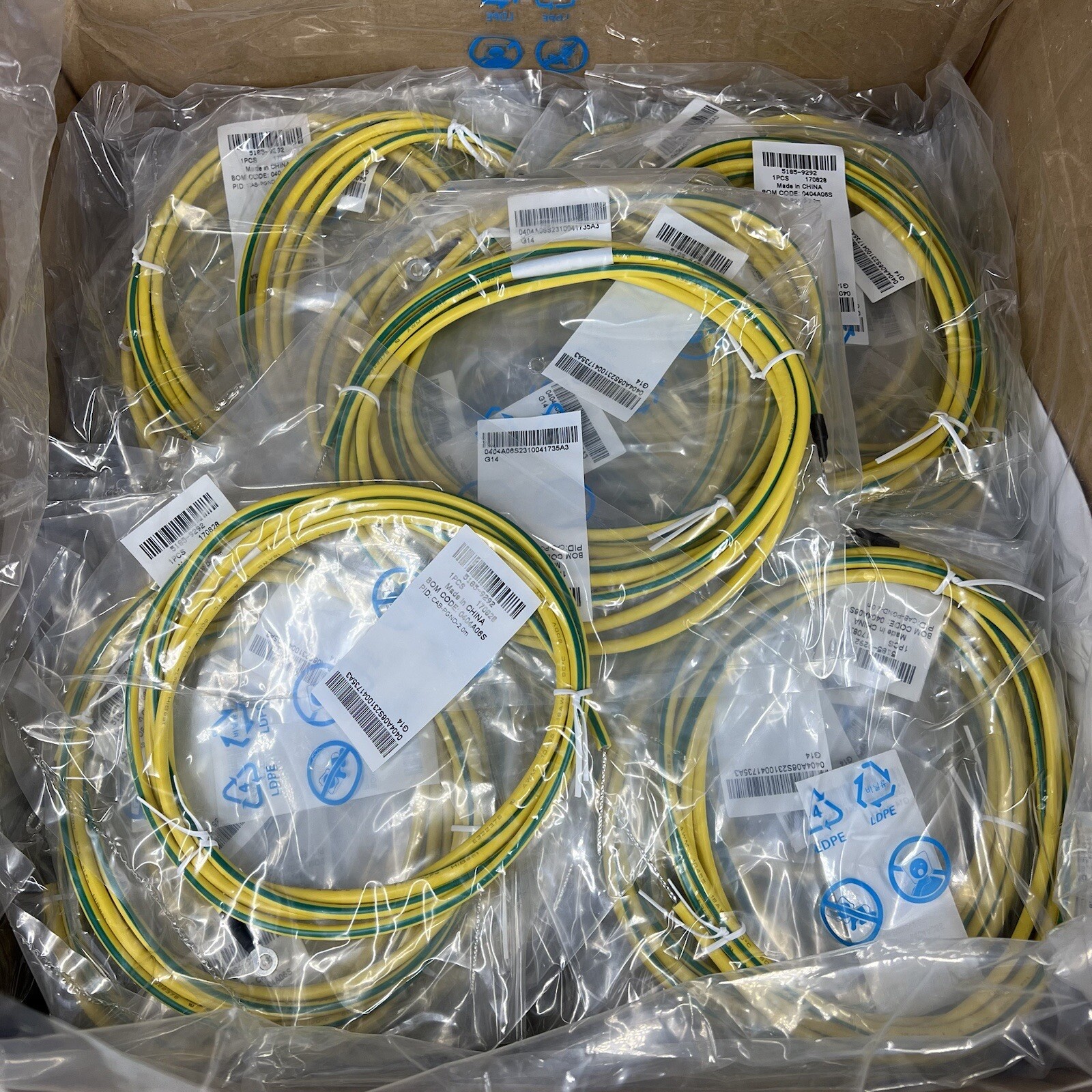 Genuine HP Server Cabinet 120107 Ground Cable 5185-9292 NEW SEALED
