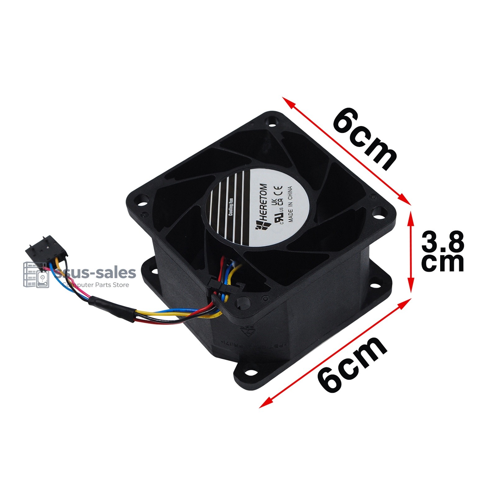 Server CPU Cooling Fan 01KP642 01KP643 PWM For Lenovo ThinkSystem SR550 US