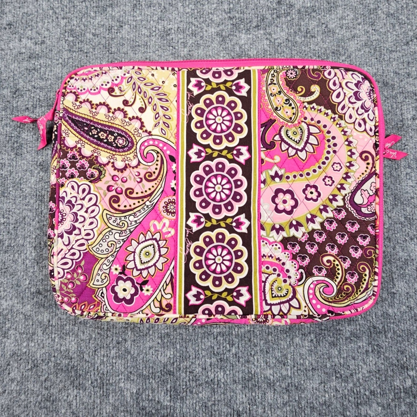 Vera Bradley Laptop / Tablet Portfolio Sleeve | Very Berry Paisley 2012 Retired