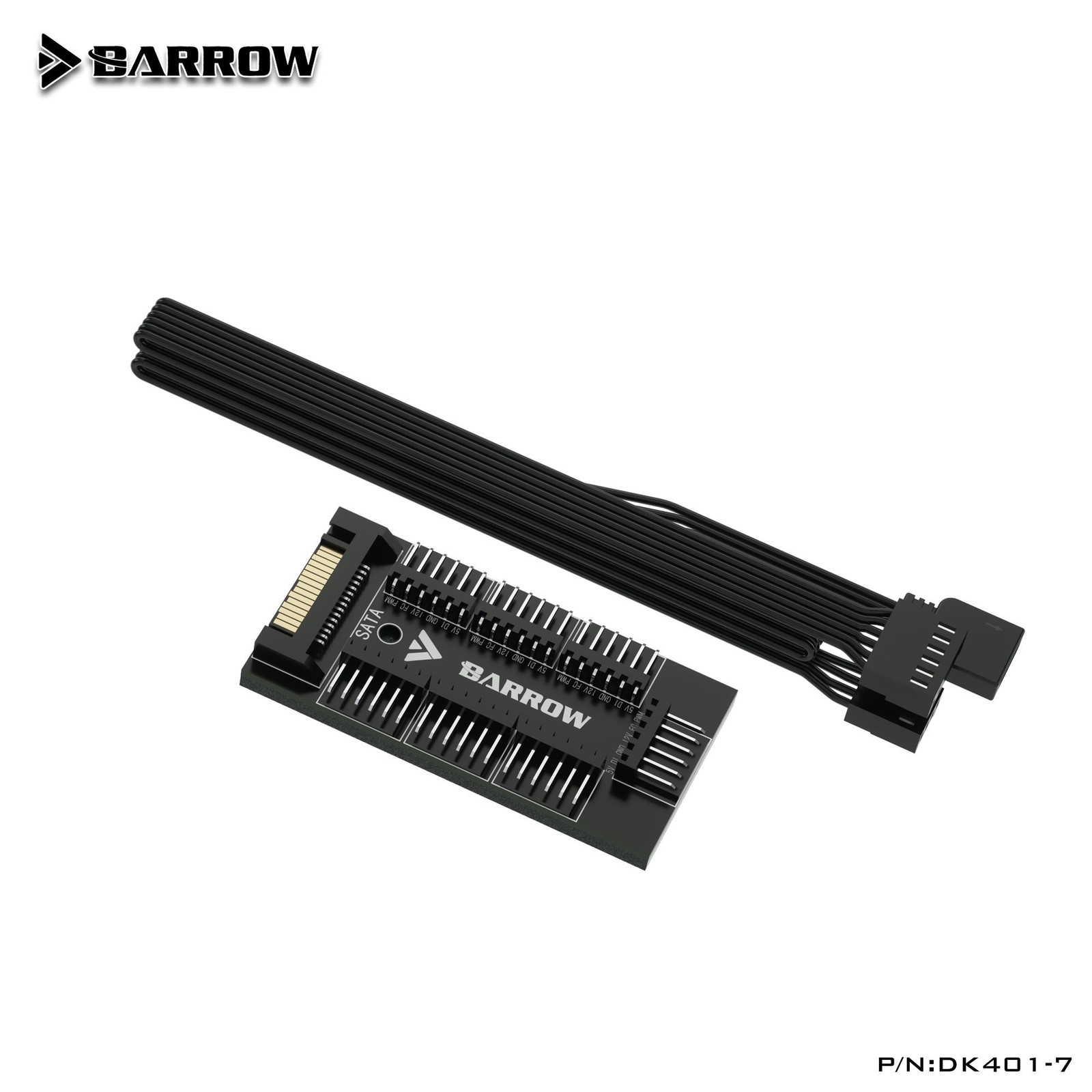 Barrow DK401-7 LRC2.0 7 Channels RGB and Fan Hub