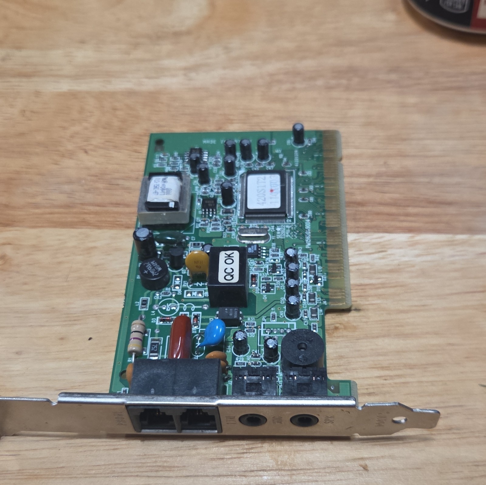 Agere FB WS-5614PSL PCI 56K Fax Modem Card 2-Port DSL/Phone RJ-11