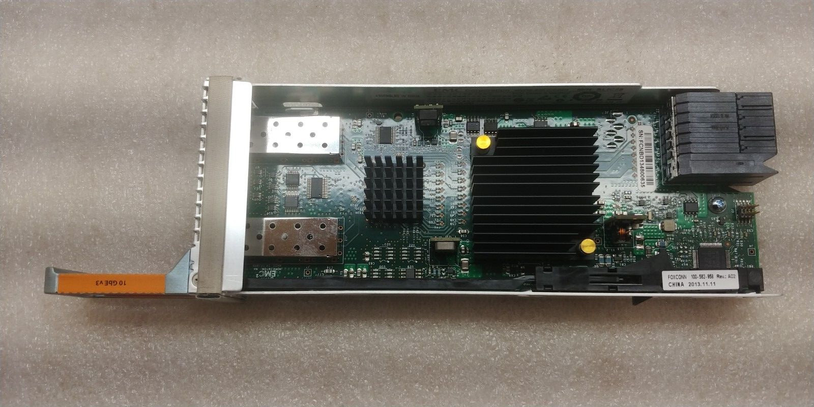303-195-100C-01 Dell EMC Data Domain SLIC28 2-Port 10GbE v3 SFP+ I/O Card FR SHP