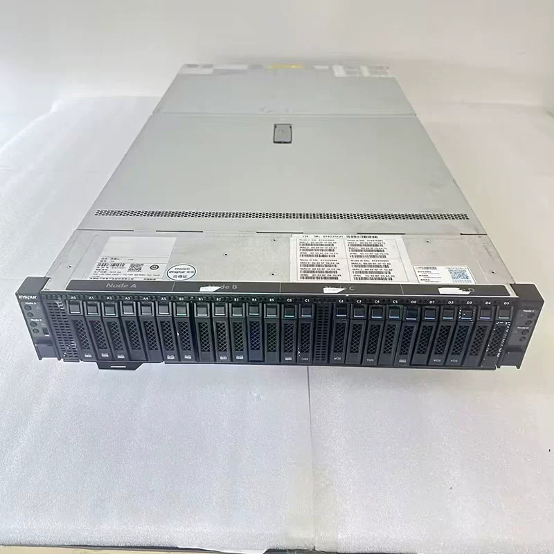 Inspur NS5162M5 4Node Server 24X2.5"(16X NVME)/25G NIC/2x2000W PSU/LGA-3647 CPU