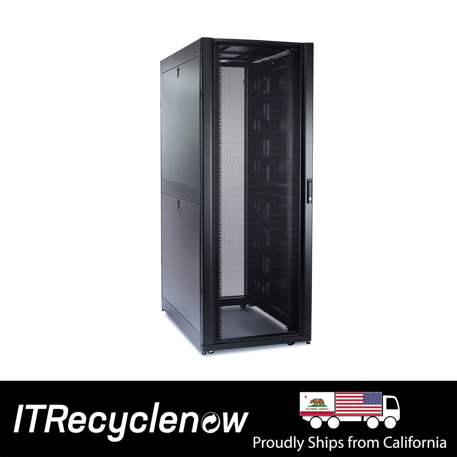 NEW APC NetShelter SX AR3350 42U Server Rack Cabinet Enclosure 750mm x 1200mm