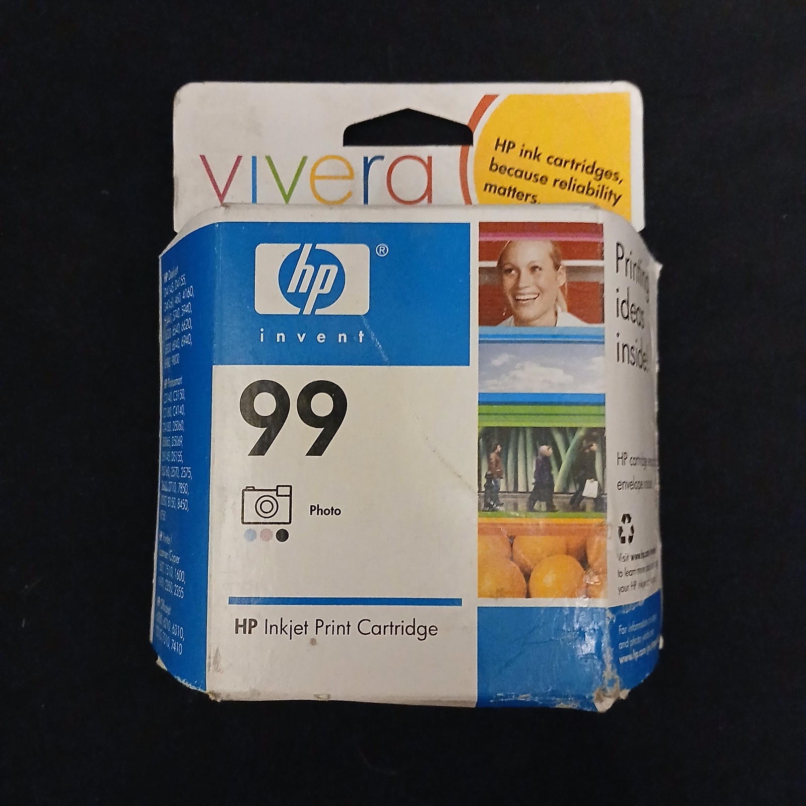 🛑HP 99 Vivera HP Inks Photo Ink Cartridge C9369WN New Old Stock Briliant🛑#g14