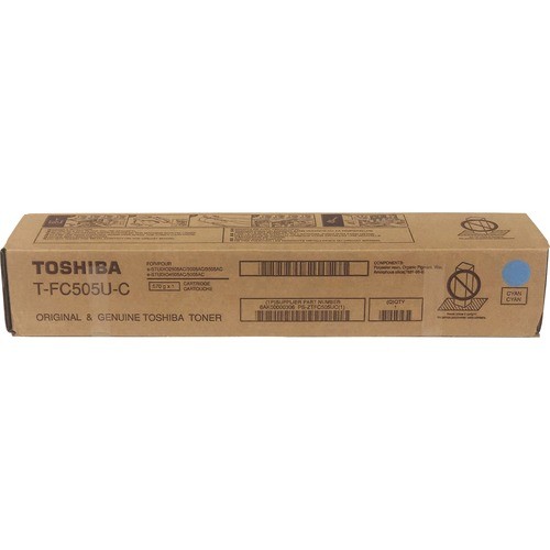 Toshiba Original High Yield Toner Cartridge - Cyan - 1 Each