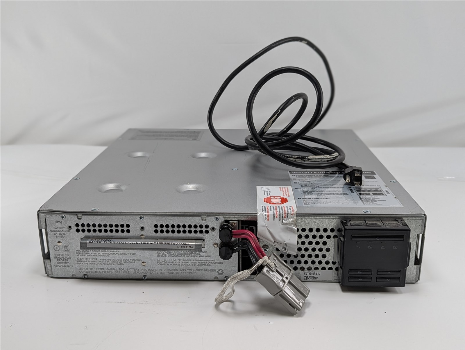 APC Smart UPS SMT1000RM2U 1000VA 700W 2U Rackmount