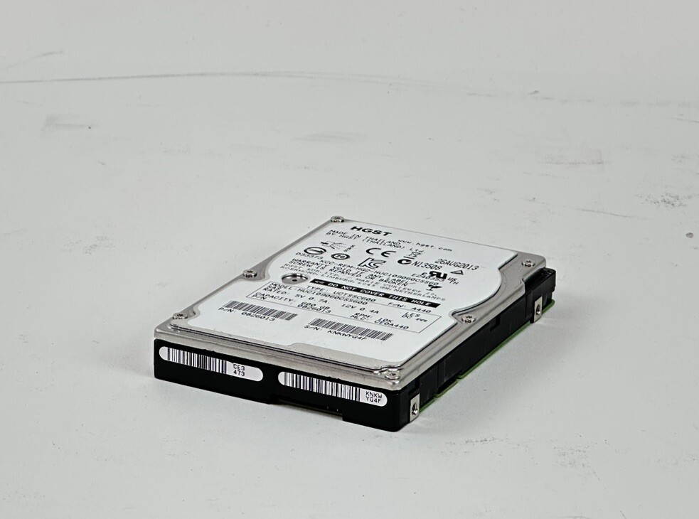 HGST Ultrastar C10K900 600GB 10K RPM 6G SAS 2.5 in SFF 64MB Hard Drive HDD
