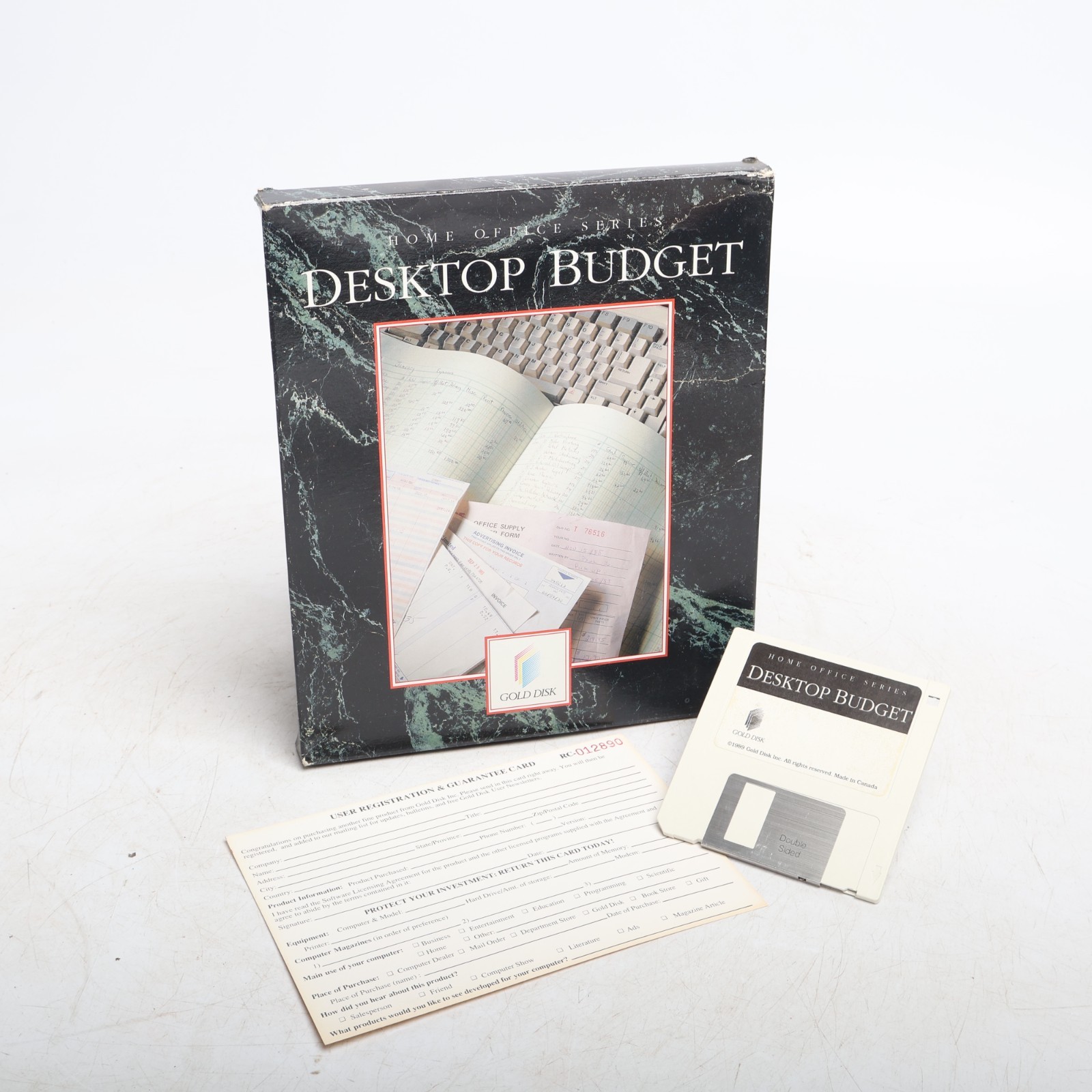 Desktop Budget Commodore Amiga Program with box