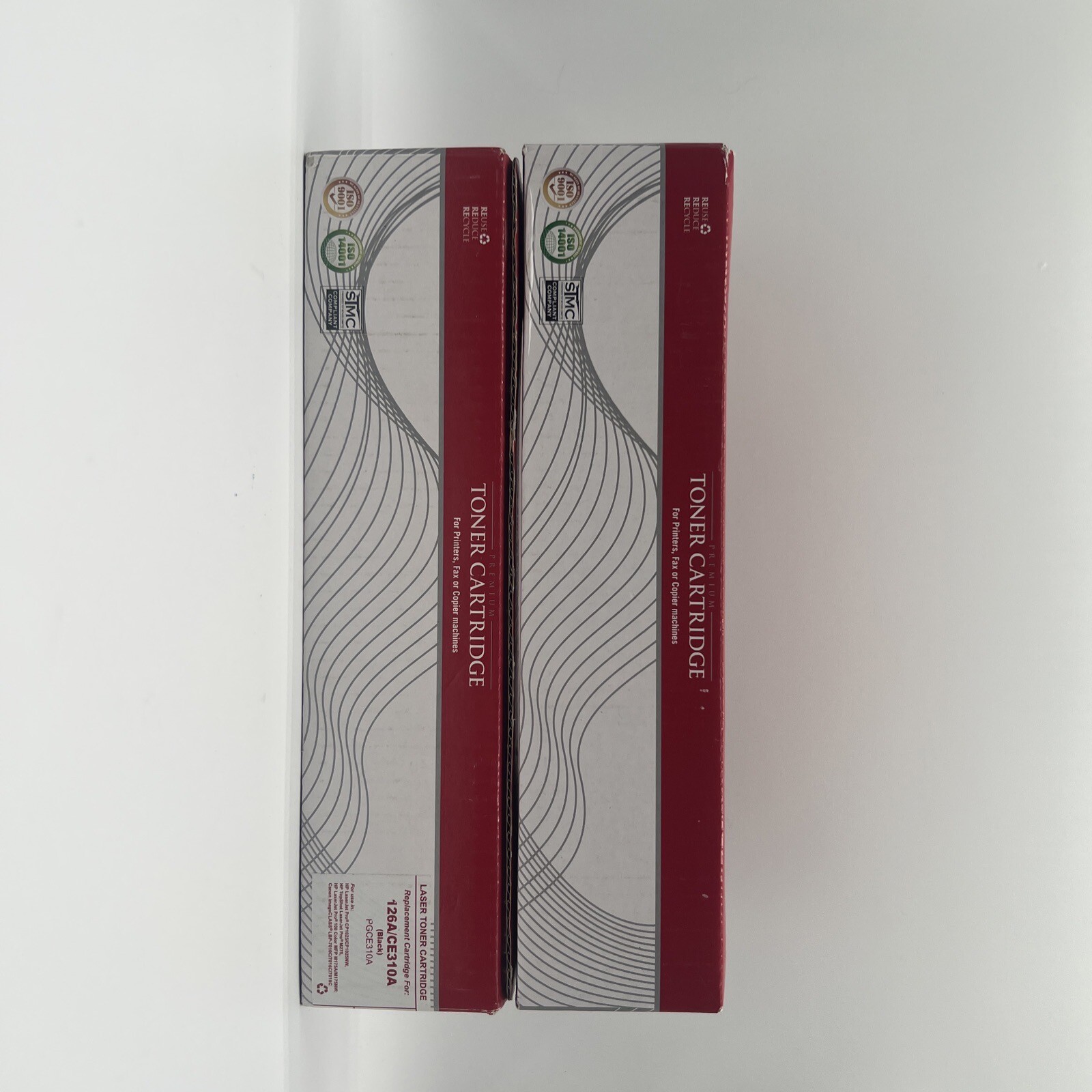 Premium Toner Cartridge 126A/CE310A Replacement Lot Of 2